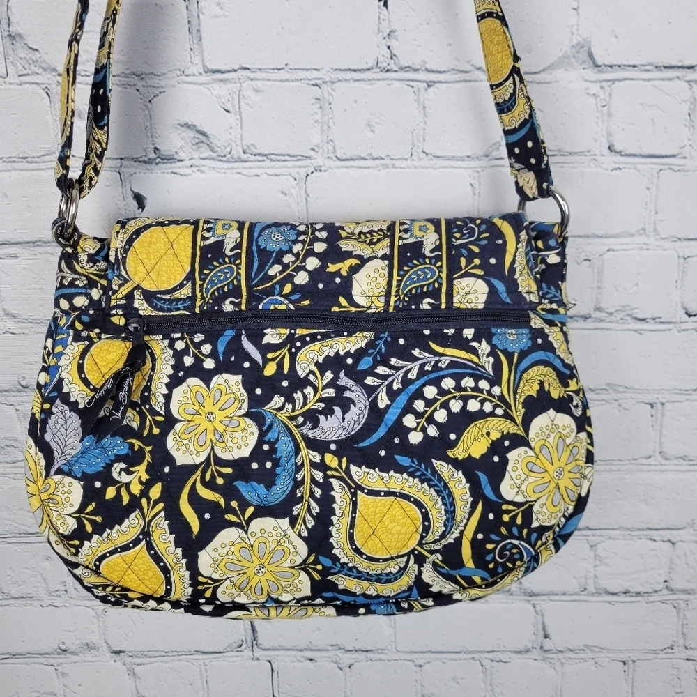 Vera Bradley Ellie Blue Elephant Convertible Shoulder Crossbody Bag